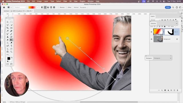 Change Gradients In Photoshop 2024 Quick Tips | #photoshop