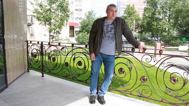 Видеоотзыв о кованых перилах Стройкомплекс-М Тюмень смотреть онлайн