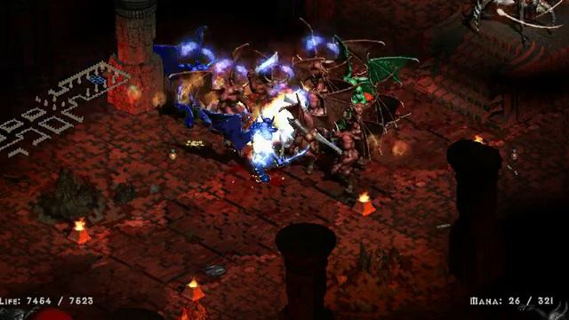 Wolf Barb Doing P8 Throne/P3 Baal (Diablo 2 Single Player) смотреть онлайн