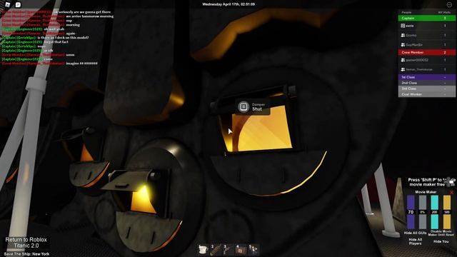 save the ship roblox titanic смотреть онлайн