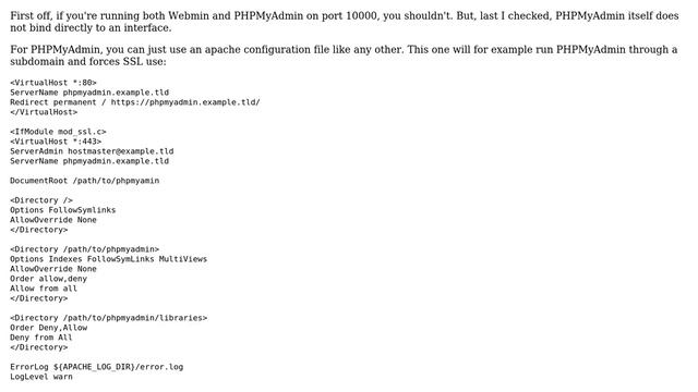 DevOps & SysAdmins: How to access webmin and phpmyadmin using https? (2 Solutions!!) смотреть онлайн
