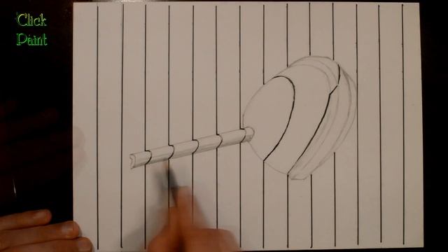 Как нарисовать простой 3D рисунок Chupa Chups Easy 3D Drawing смотреть онлайн