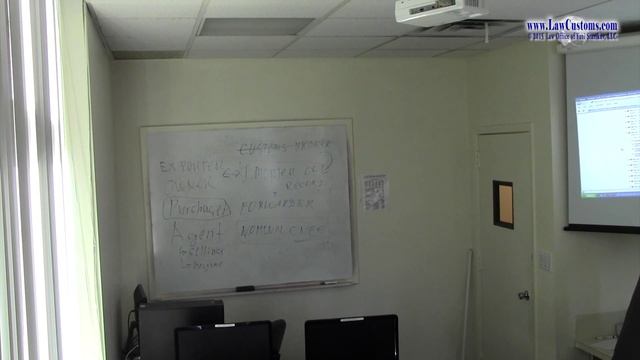 April 2013 Customs Broker License Examination Preparation Class 3 Part 1