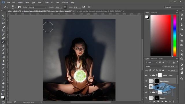 Photoshop (Фотошоп). Создаём таинственную атмосферу. (Марина Эл) смотреть онлайн