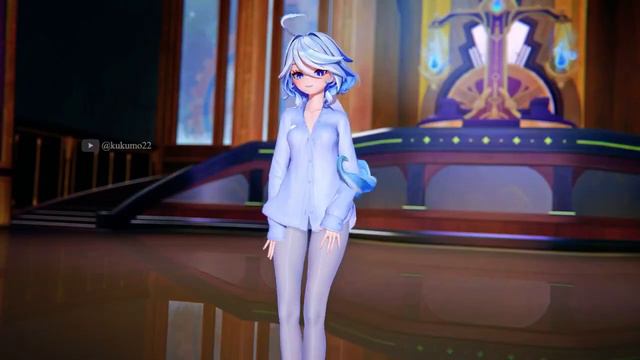 MMD Furina • фурина •【genshin Impact】HD