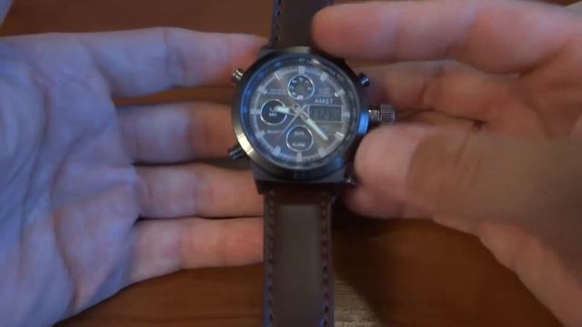 Мужские армейские часы AMST 2290 смотреть онлайн