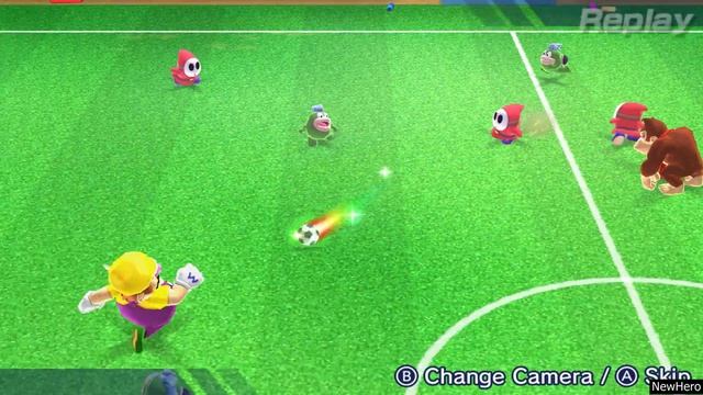 Mario Sports Superstars - Team Wario Vs. Team Mario смотреть онлайн