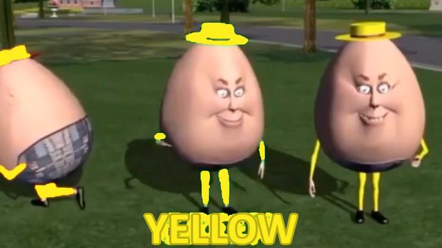 Egg Says Yellow, But All The Eggs Are Yellow