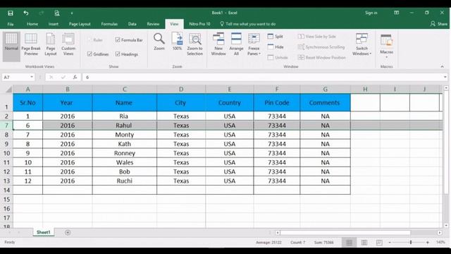 How to Freeze Panes (Rows and Columns) In Excel 2016 смотреть онлайн