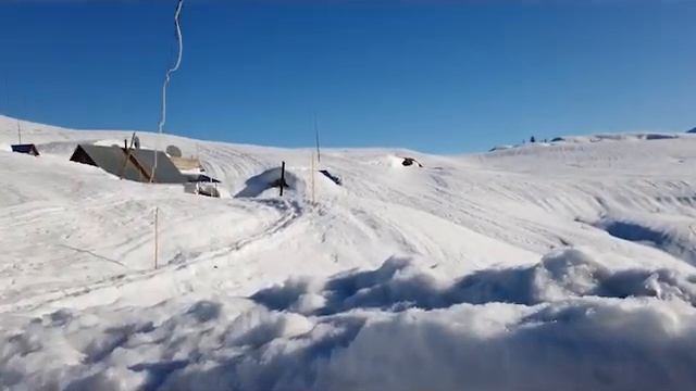 Лыжный поход на Вышеульбинское водохранилище в апреле. Восточный Казахстан. Риддер смотреть онлайн