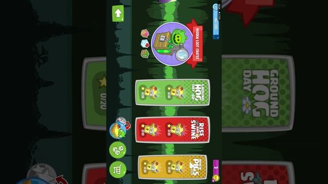 Bad Piggies 2.3.5 Глюк текстуры в меню выбора уровня смотреть онлайн