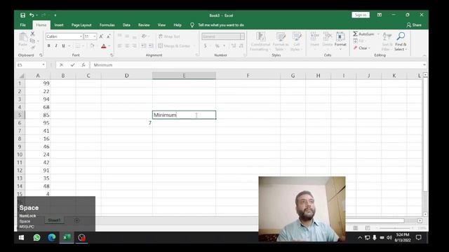 001 Count Cells in Excel with Minimum/Maximum Limit смотреть онлайн