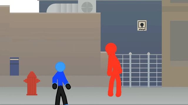 Sky (Blue) vs Flier (Red) Stick Nodes Animation Part 2 смотреть онлайн