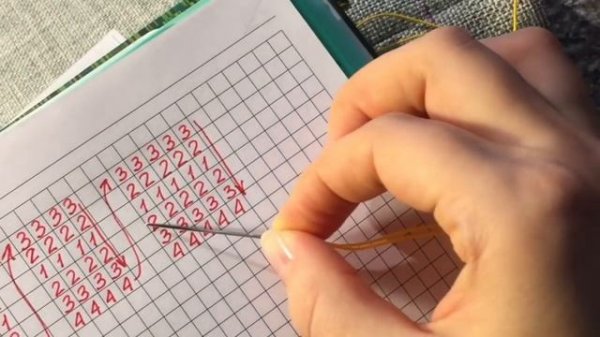 200. Баржелло для начинающих. Bargello for beginners.