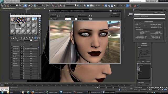 Daz3D Genesis1 export to 3DS Max (Vray) смотреть онлайн