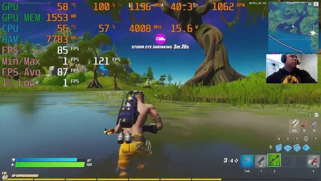 RX 560 & Pentium G6400 almost good pairing for, 1080p Low FortNite, MSI afterburner stats смотреть онлайн