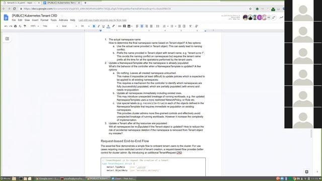 Kubernetes Working Group Multitenancy 20190423 смотреть онлайн