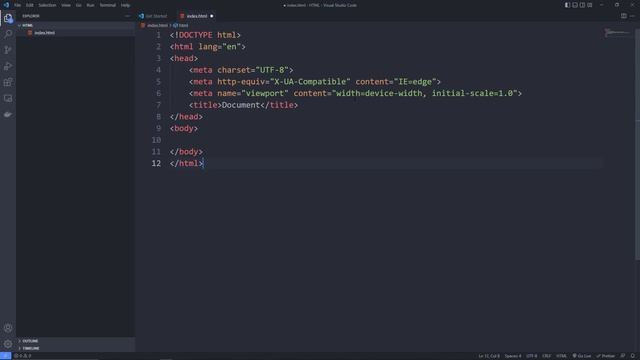 How to create and run HTML file || VS code Live Server extension || HTML tutorial series 03 смотреть онлайн