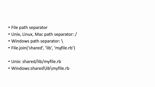 29 File system basics in Ruby Essential training course in Urdu and Hindi смотреть онлайн