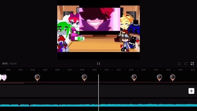 A little preview of the glamike reaction (sb react to glamike Au) смотреть онлайн