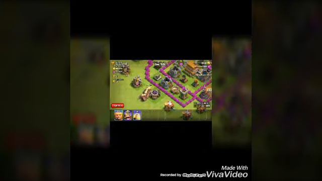 Фан атака Гигантамы.Clash Of Clans.Тема: игры.