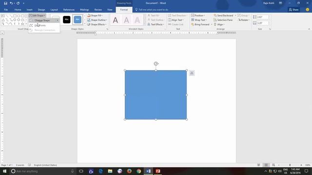 Word Shape Tools: How to Edit Points and Use Connectors ?️ смотреть онлайн