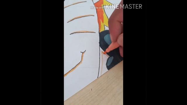 Рисую Кураму?и Наруто? смотреть онлайн