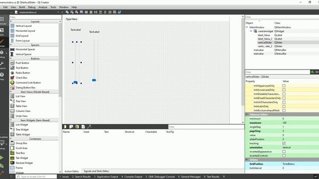 Qt C++ GUI Application Tutorial | Qt QSlider(Vertical) | How to use vertical slider Control | Event смотреть онлайн