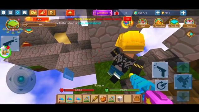 Noob can't make it dup chest bug fix😂? In Sky Block (Blockman Go) смотреть онлайн