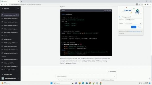Send multipart form data string with POST requests python