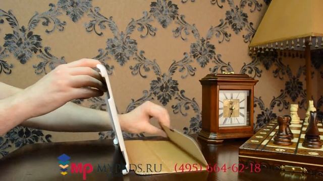 Фирменный чехол-книжка для ASUS Transformer Pad TF303CL LTE K014 золотой пластиковый смотреть онлайн