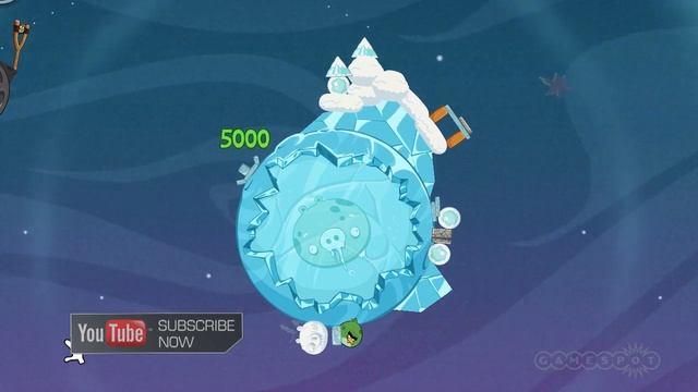 Angry Birds Space Level 2-20 - 3-Star Walkthrough смотреть онлайн