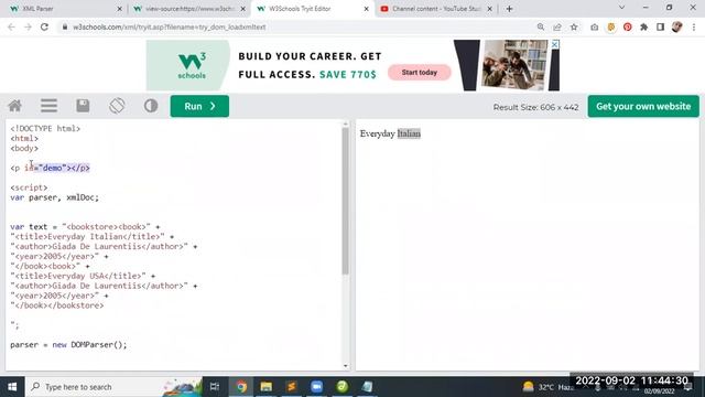 XML Parser, Parsing a Text String, XML Parsing Text Examples Explained смотреть онлайн