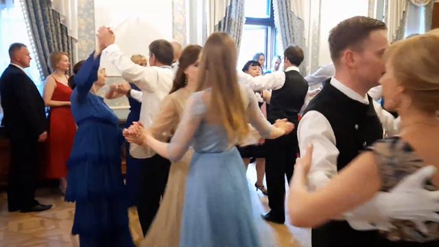 Майский бал. Усадьба Немцевичей. Ирландский вальс.💐💐💐👏👏👏 смотреть онлайн