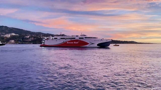 March 16, 2021 : Incat Ferry Catamaran BUCCOO REEF was seen departing from Tahiti Int'l смотреть онлайн
