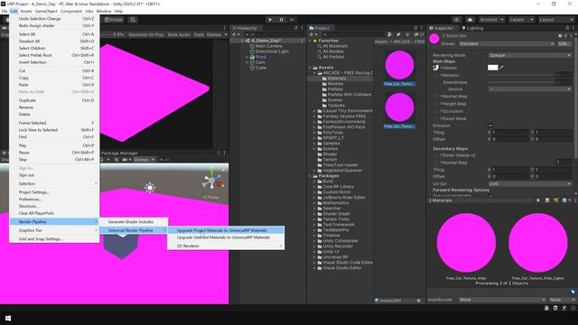 How to fix Pink Materials in Unity смотреть онлайн