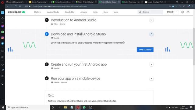 Android Study Jam Session1| Kotlin | DSC VCE смотреть онлайн