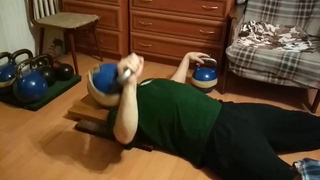 Жим гири лёжа. Для зарубы СГГФ. смотреть онлайн