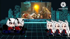 Реакция Демонов-девочек из Hellteker на Doom (Палача Рока) 2Часть (доп.информация в описании)