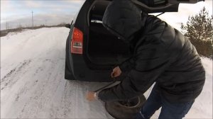 Как снять запаску на Nissan Pathfinder