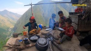 countryside food || Nepal??|| lajimbudha ||