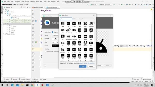 16. AlertDialog in Android смотреть онлайн