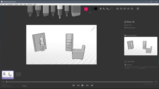 Storyboarder | Free Storyboard Software 2D & 3D Drawing смотреть онлайн