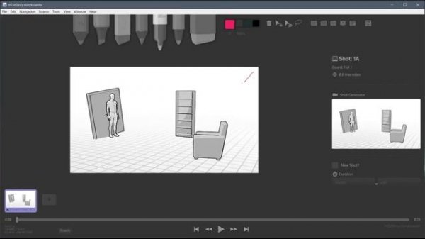 Storyboarder | Free Storyboard Software 2D & 3D Drawing