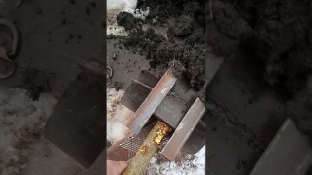 Корчеватель, удаление мелких деревьев с участка. смотреть онлайн