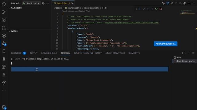 How to debug in Nestjs application. смотреть онлайн