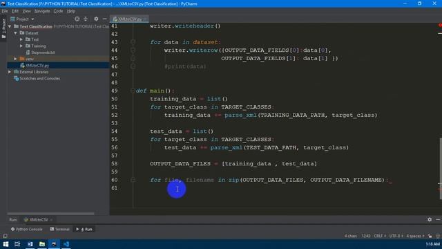 ন্যাচারাল ল্যাঙ্গুয়েজ প্রসেসিং - ৩ [Natural Language Processing - 3] (Writing to CSV) смотреть онлайн