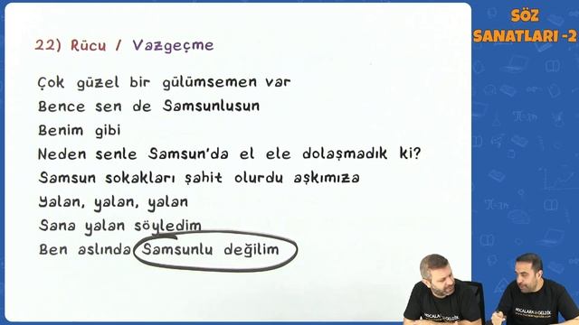 Söz Sanatları -2  | AYT Edebiyat 2022 #hedefekoş