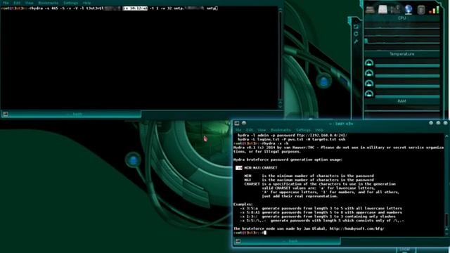Crack email password with Hydra (Kali Linux) bruteforce (NO Password List) смотреть онлайн