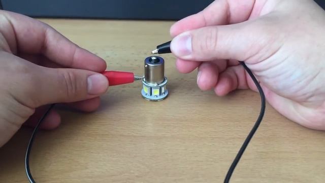 BA15S, 12 SMD 5050 LED, 6V - Bílá смотреть онлайн